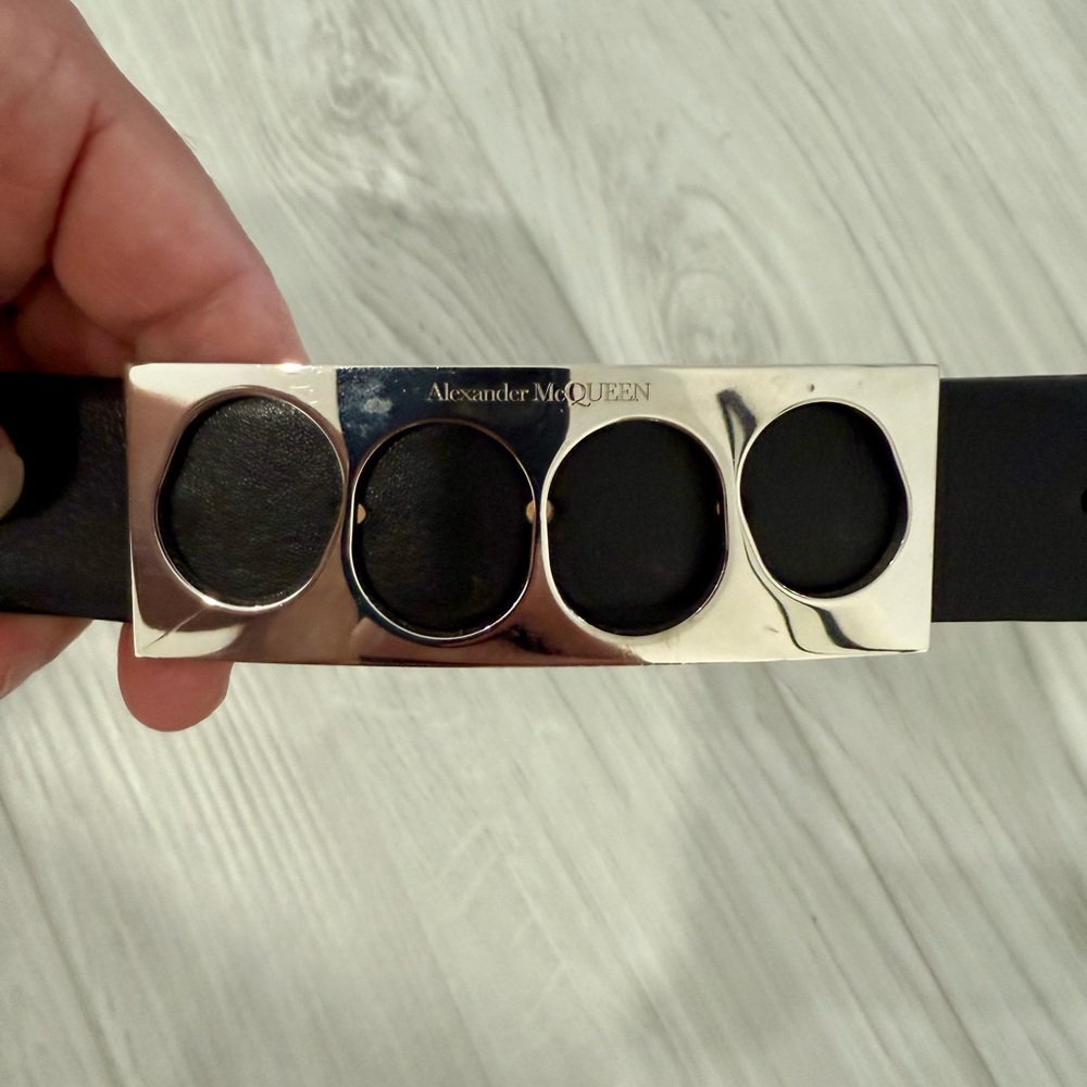 Alexander McQueen Brown Leather Accessory